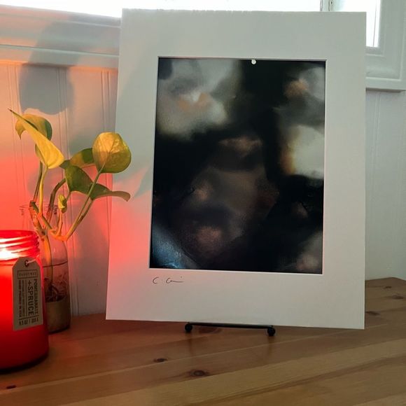 New Original Signed Artwork Alcohol Ink on Paper 111 - Picture 4 of 6